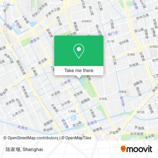 陈家堰 map