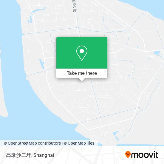高墩沙二圩 map