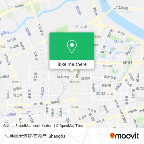 法莱德大酒店-西餐厅 map