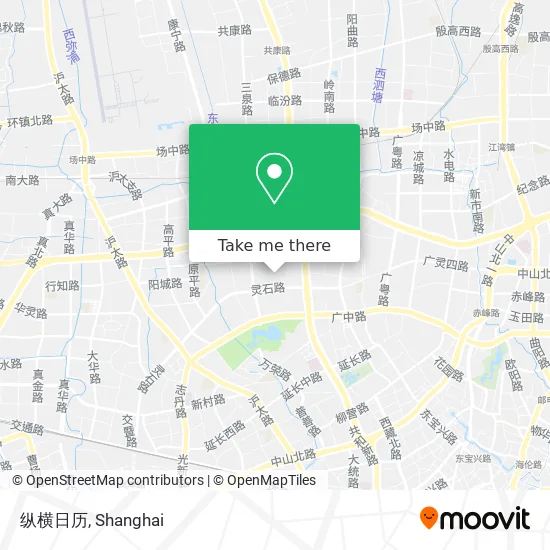纵横日历 map