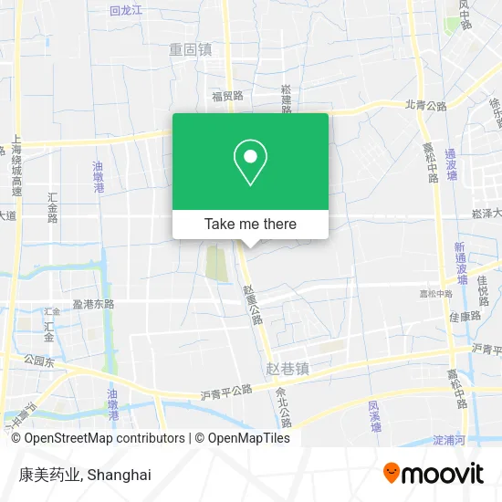康美药业 map