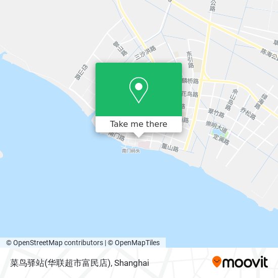 菜鸟驿站(华联超市富民店) map