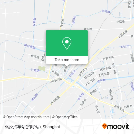 枫泾汽车站(招呼站) map