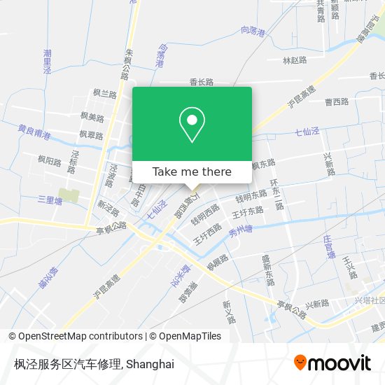 枫泾服务区汽车修理 map