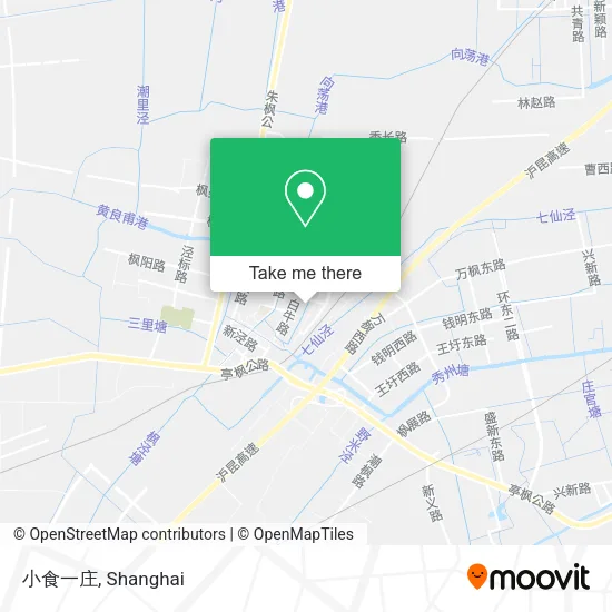 小食一庄 map