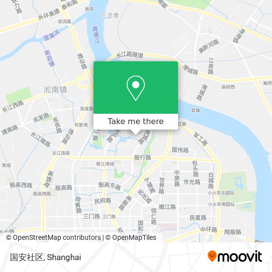 国安社区 map