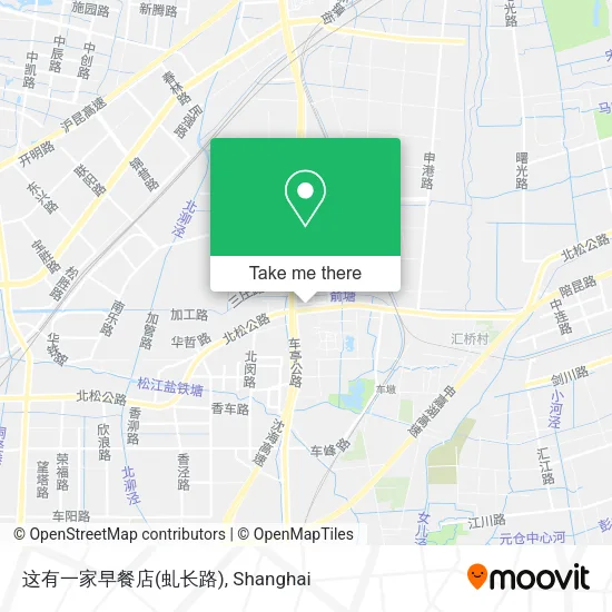 这有一家早餐店(虬长路) map