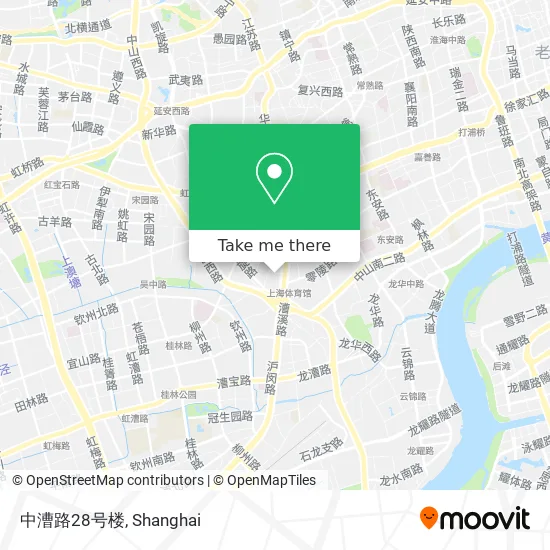中漕路28号楼 map