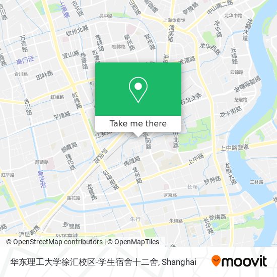 华东理工大学徐汇校区-学生宿舍十二舍 map