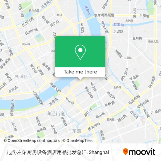 九点·左佑厨房设备酒店用品批发总汇 map