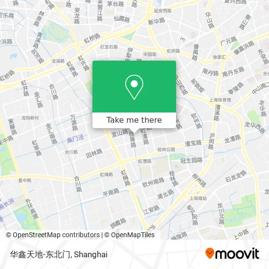 华鑫天地-东北门 map