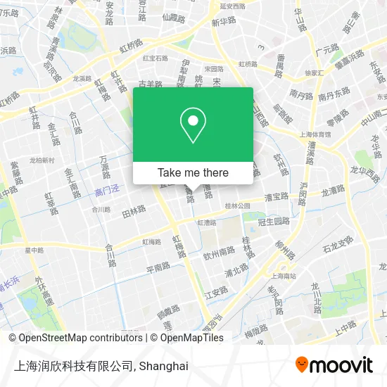 上海润欣科技有限公司 map