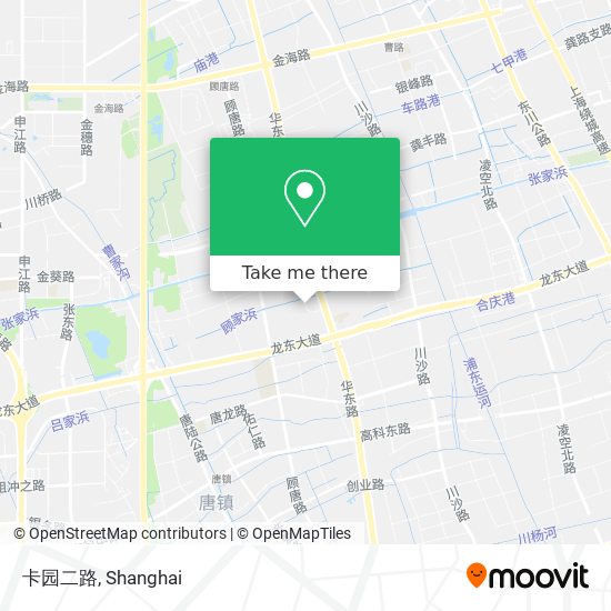 卡园二路 map