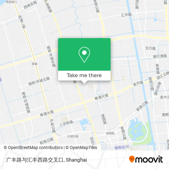 广丰路与汇丰西路交叉口 map