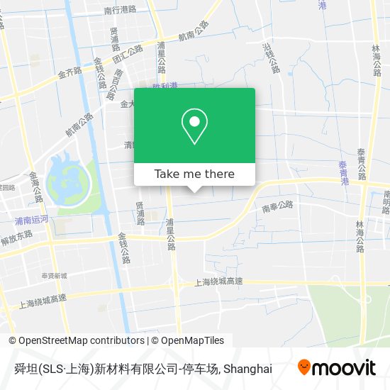舜坦(SLS·上海)新材料有限公司-停车场 map