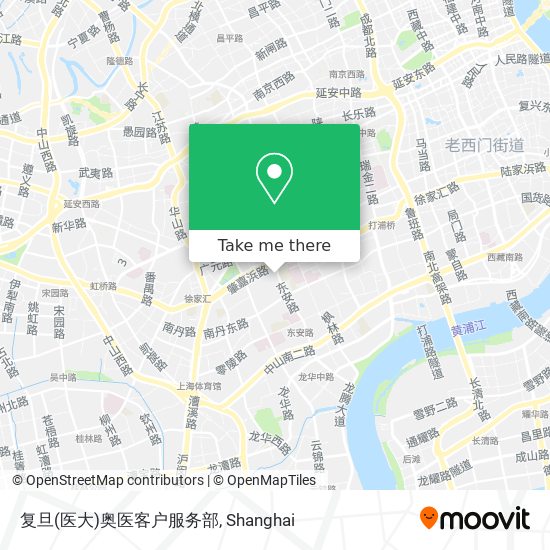 复旦(医大)奥医客户服务部 map