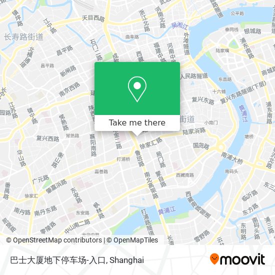 巴士大厦地下停车场-入口 map