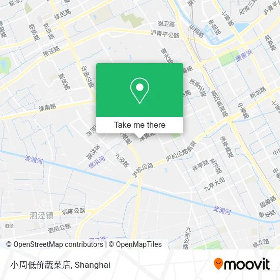 小周低价蔬菜店 map