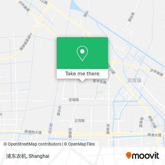 浦东农机 map