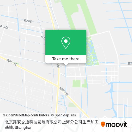 北京路安交通科技发展有限公司上海分公司生产加工基地 map