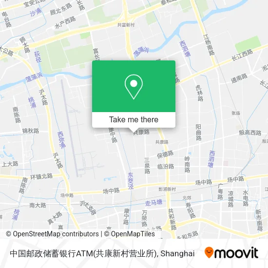 中国邮政储蓄银行ATM(共康新村营业所) map