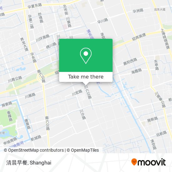 清晨早餐 map