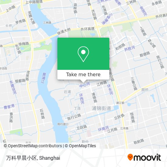 万科早晨小区 map