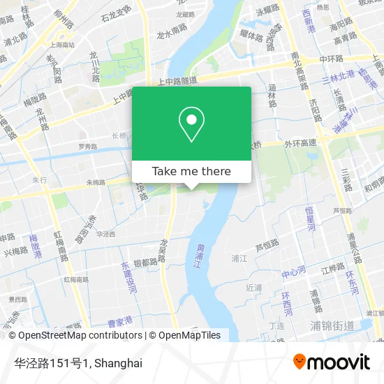 华泾路151号1 map