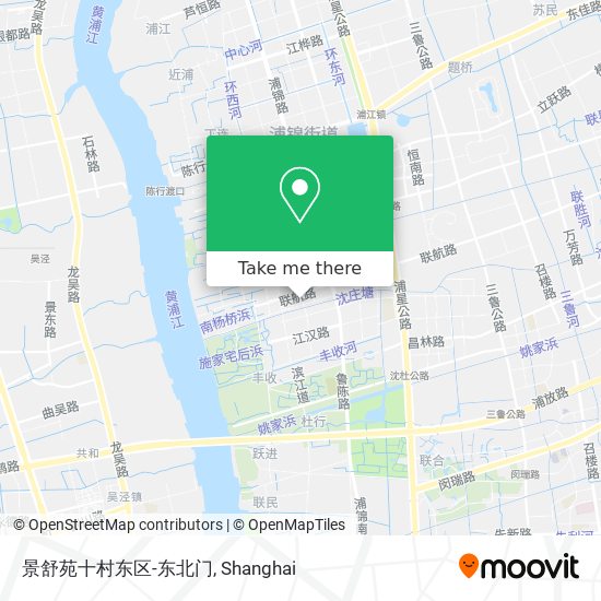 景舒苑十村东区-东北门 map