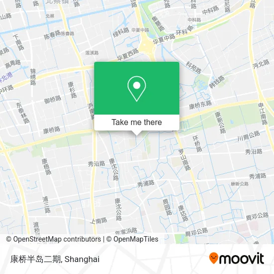 康桥半岛二期 map