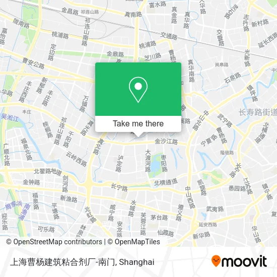 上海曹杨建筑粘合剂厂-南门 map
