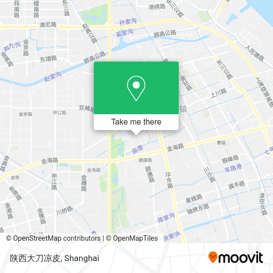 陕西大刀凉皮 map
