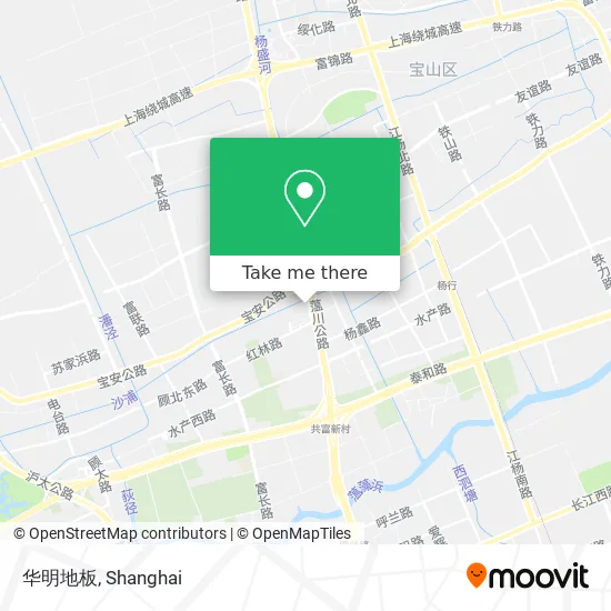 华明地板 map