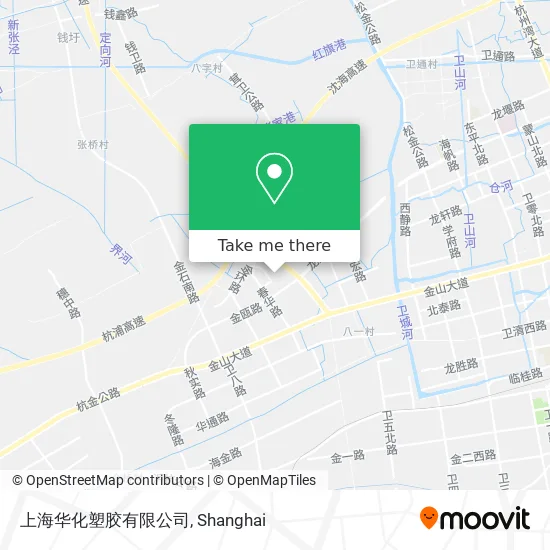 上海华化塑胶有限公司 map