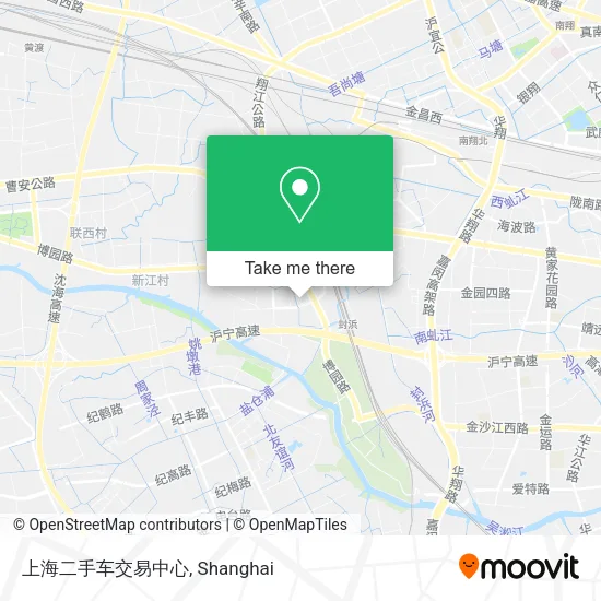 上海二手车交易中心 map