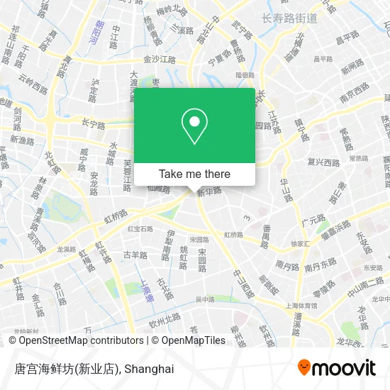 唐宫海鲜坊(新业店) map