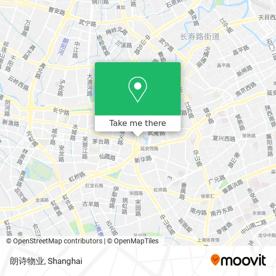 朗诗物业 map