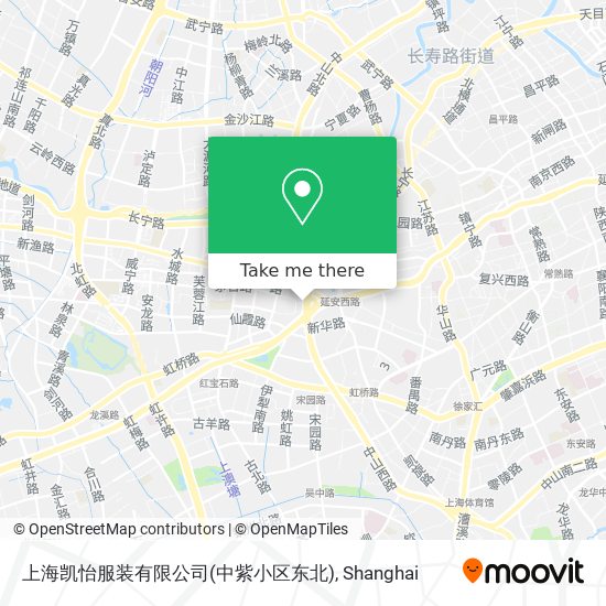 上海凯怡服装有限公司(中紫小区东北) map