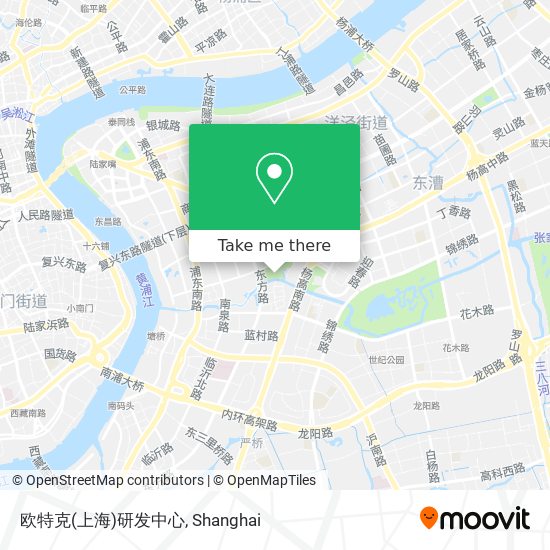 欧特克(上海)研发中心 map