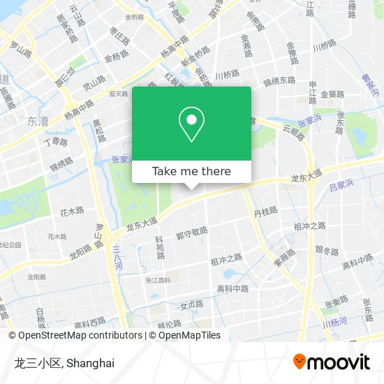 龙三小区 map