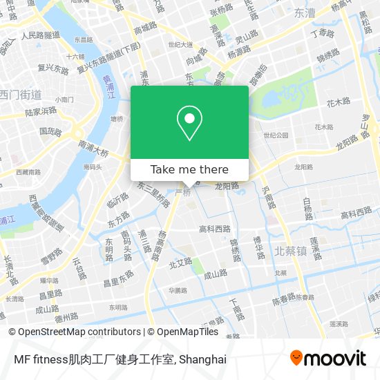 MF fitness肌肉工厂健身工作室 map