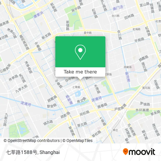 七莘路1588号 map