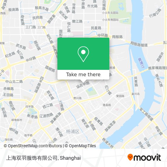 上海双羽服饰有限公司 map