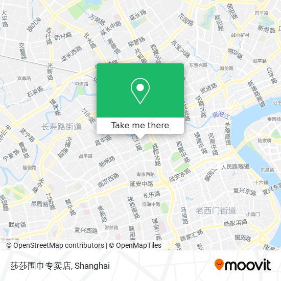 莎莎围巾专卖店 map