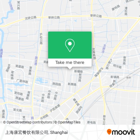 上海康宏餐饮有限公司 map
