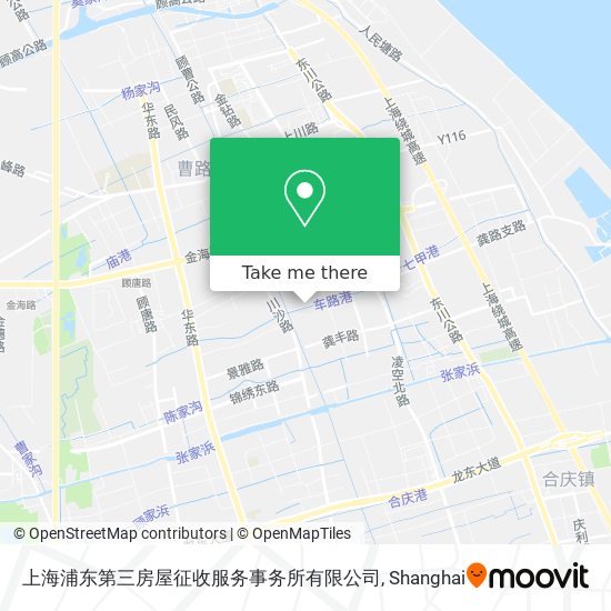 上海浦东第三房屋征收服务事务所有限公司 map