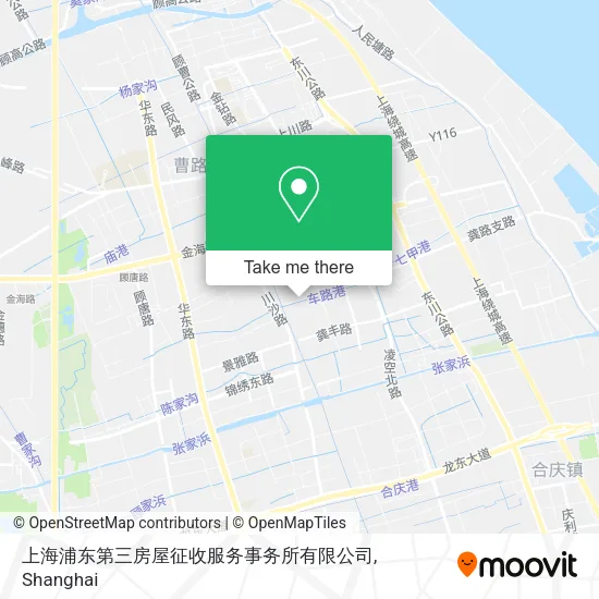上海浦东第三房屋征收服务事务所有限公司 map