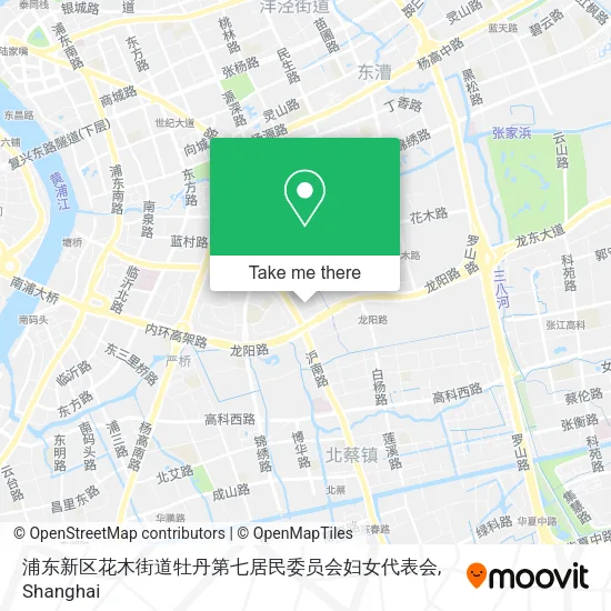 浦东新区花木街道牡丹第七居民委员会妇女代表会 map