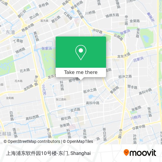 上海浦东软件园10号楼-东门 map