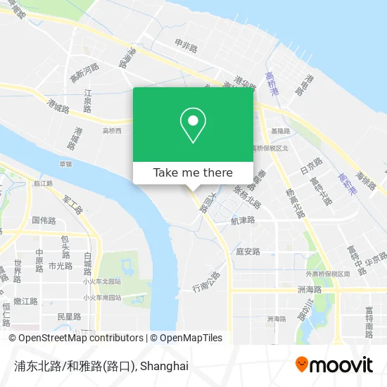 浦东北路/和雅路(路口) map